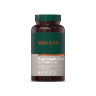 Bonusan Magnesium Citraat 150 Complex - 120 tabs.