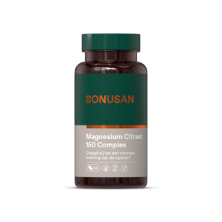 Bonusan Magnesium Citraat 150 Complex - 60 tabs.