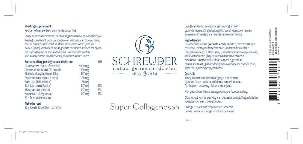 Super Collagenosan - 90 tabs. - Afbeelding 2