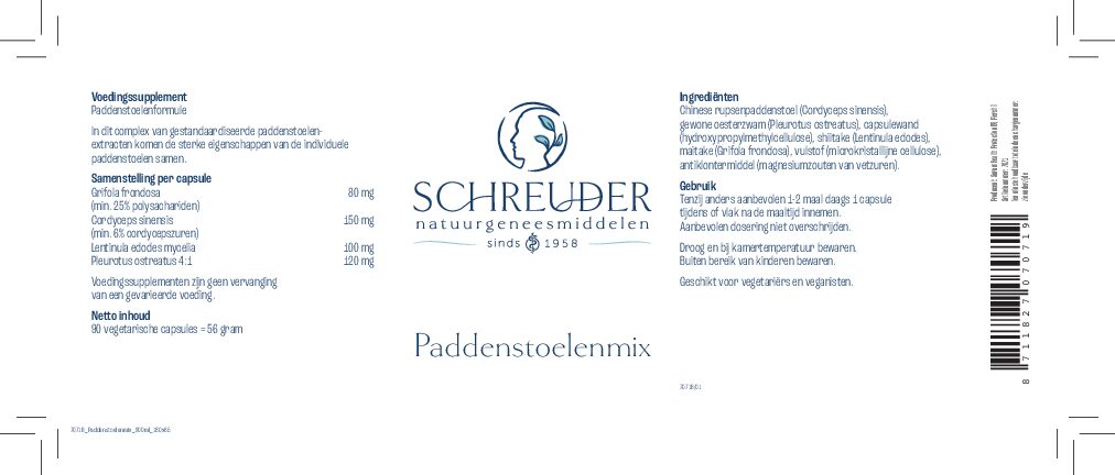 Super Paddenstoelenmix - 90 caps. - Afbeelding 2