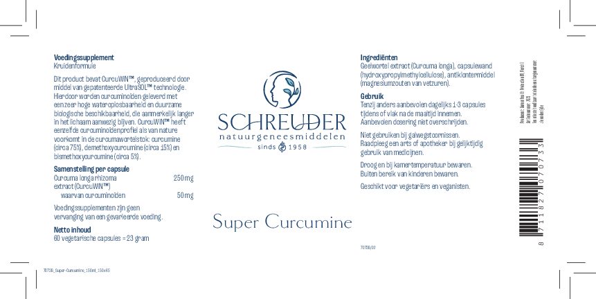 Super Curcumine - 60 caps. - Afbeelding 2