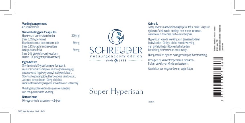 Super Hyperisan - 90 caps. - Afbeelding 2