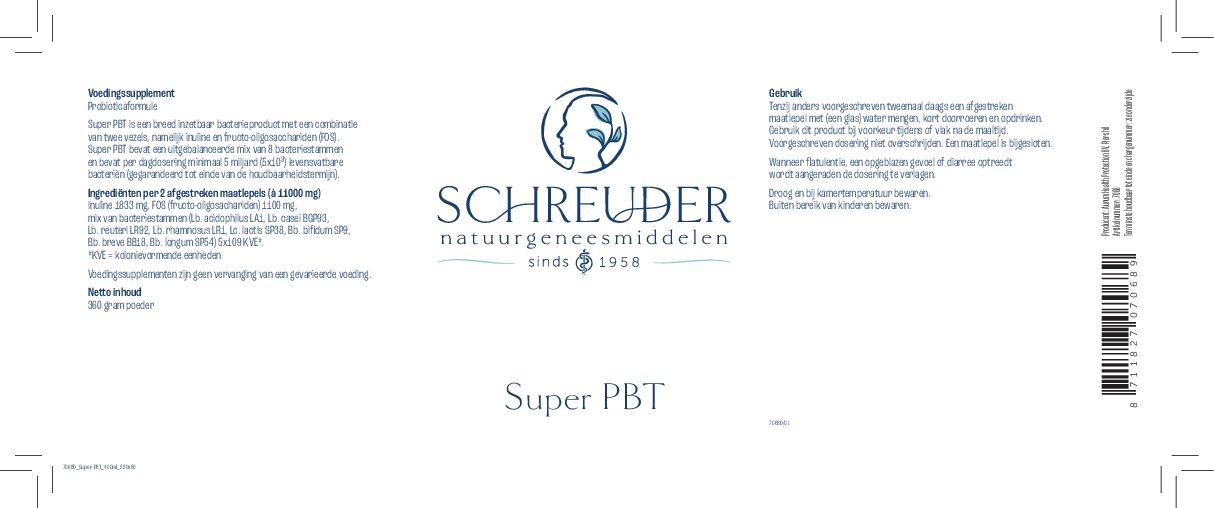 Super Probiotica (PBT) poeder - 360 gram - Afbeelding 2